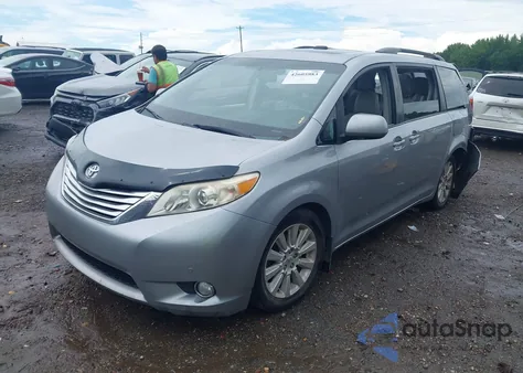 2011 Toyota Sienna Limited 7 Passenger from USA, damaged, VIN 5TDDK3DC3BS017022